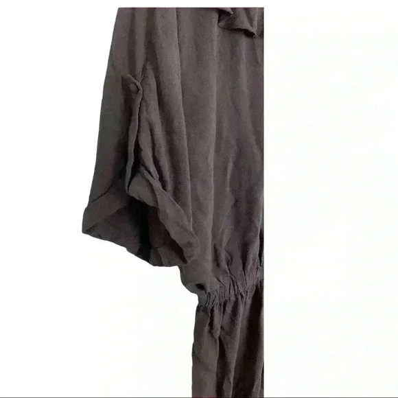 🆕NWT Lucy Paris brown jumpsuit w/ belt & r… - Picture 5 of 7